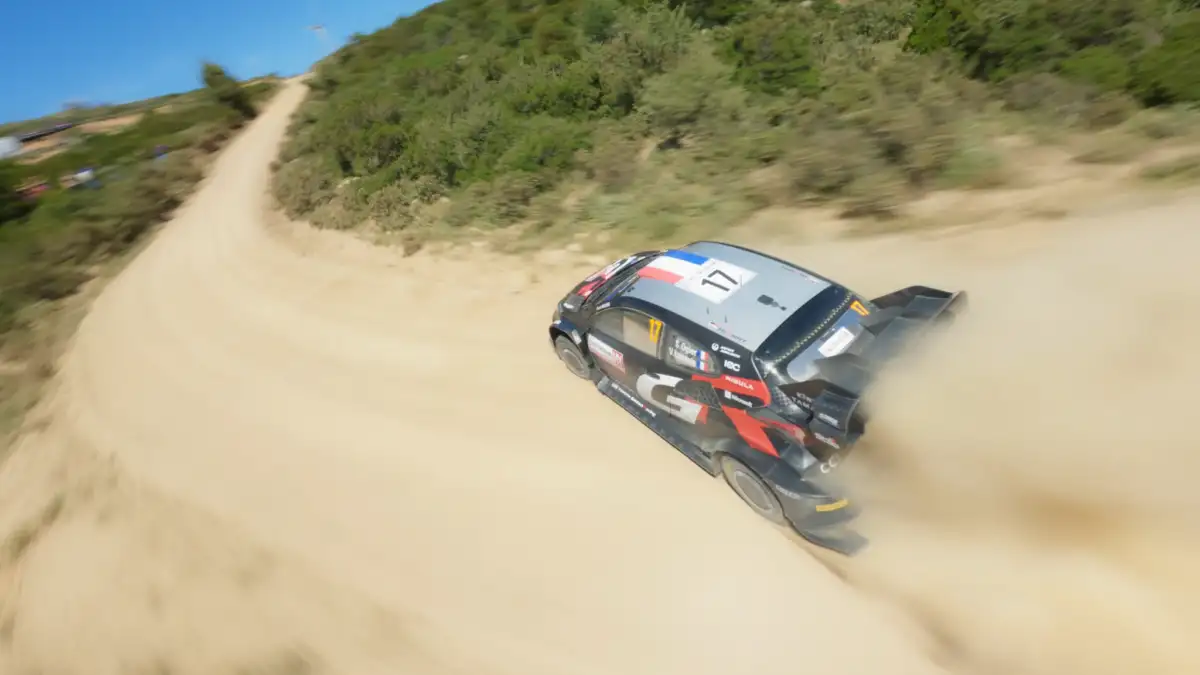 WRC Sardinia FPV Broadcast