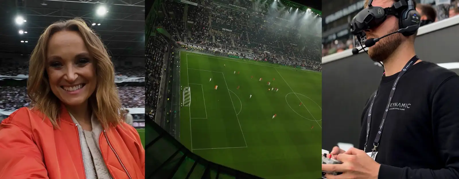 Neue FPV Live Drohne bei Sport und Events