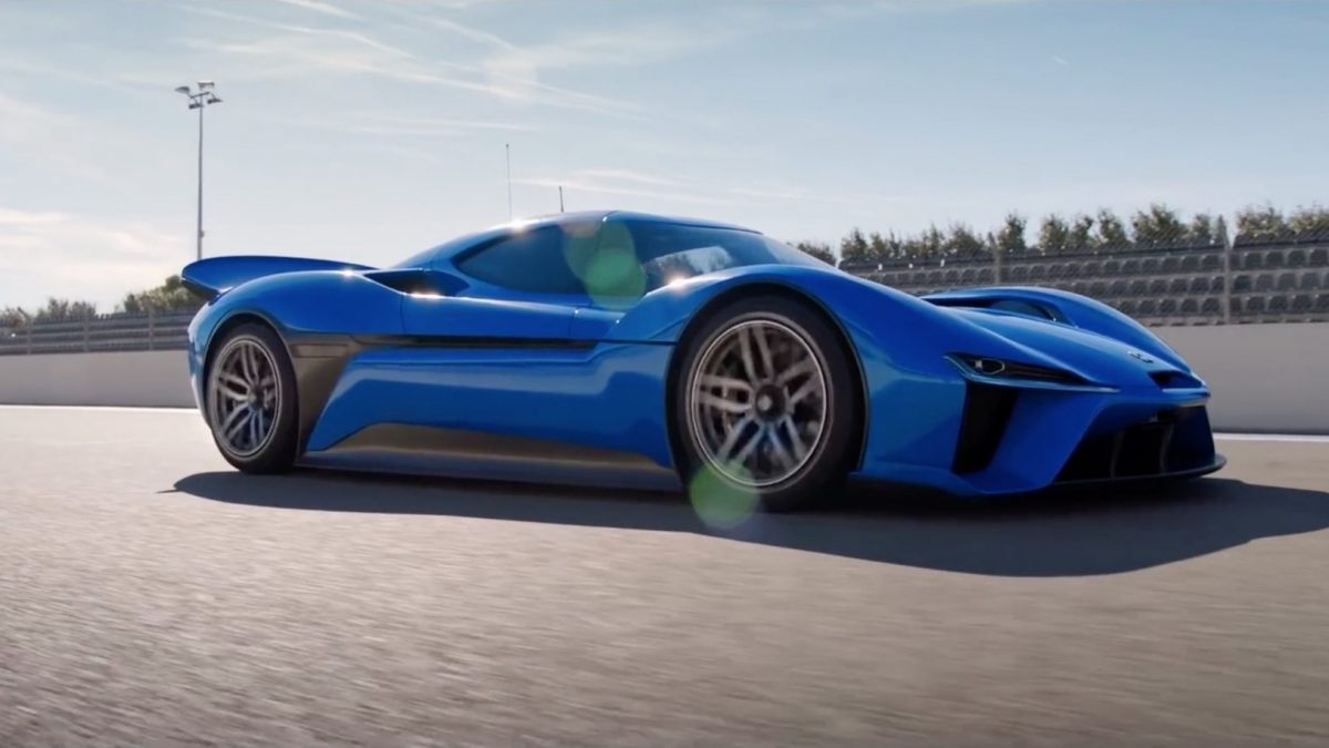 NIO EP9 Electric Race Car